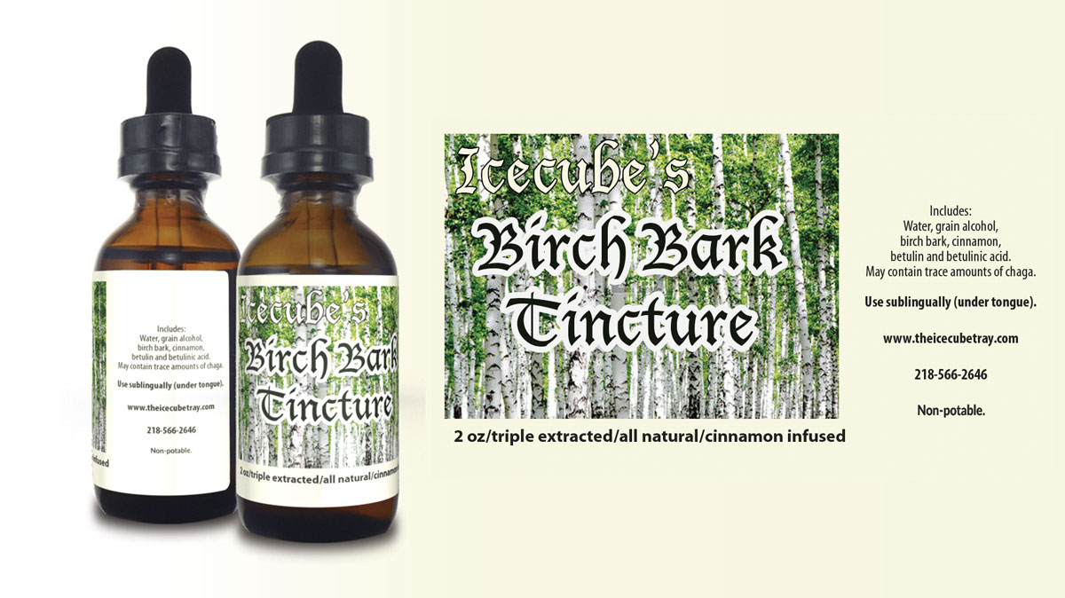 birch bark, tincture, triple extracted