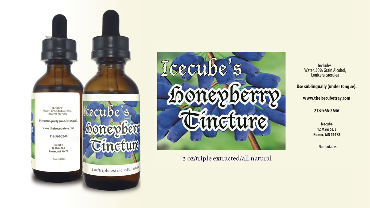 honeyberry, natural tincture