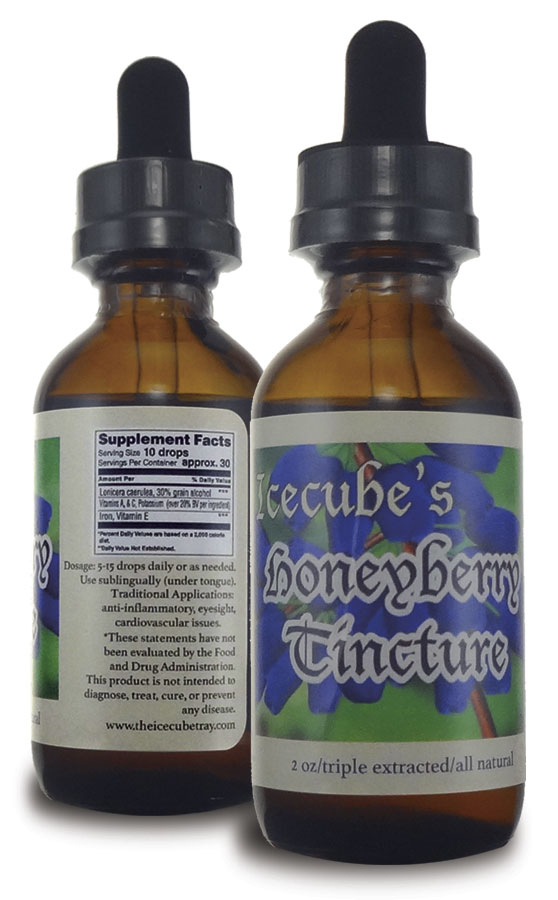 herbal tinctures, natural supplement, honeyberry