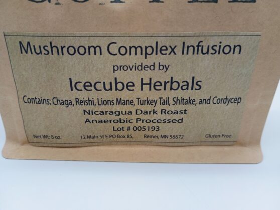 Icecube Herbals Mushroom Complex Infused Coffee - Image 3